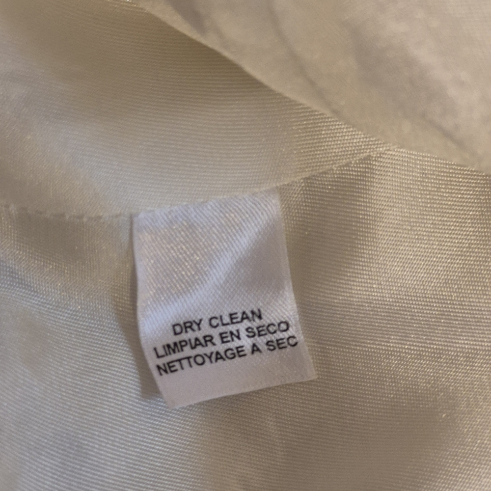 Anne Klein Women's Cream Textured Blazer Size 16 - Picture 9 of 11